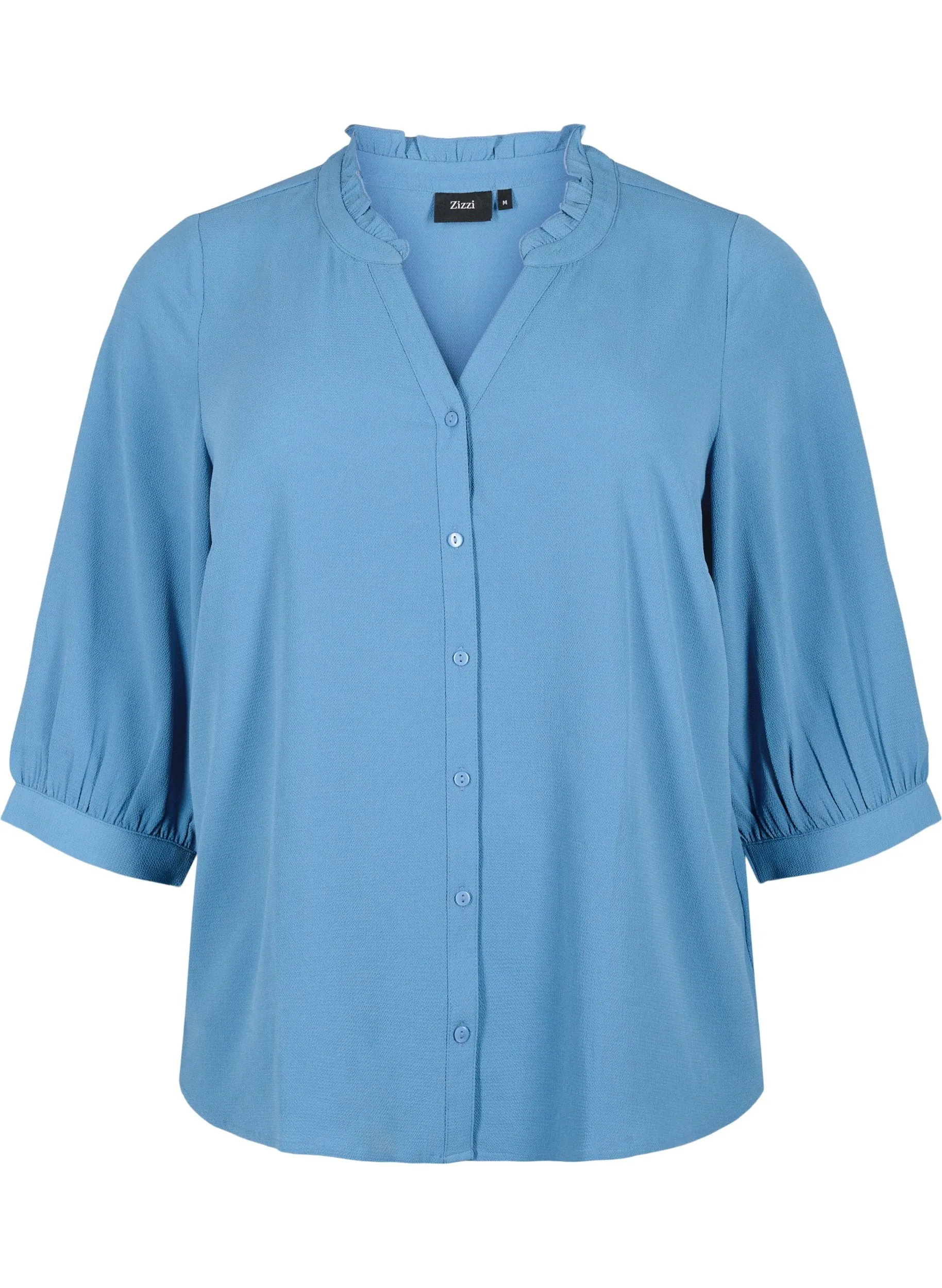 Zizzi Vanni Blue Blouse